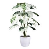 Planta artificiala Monstera Variegata Halfmoon - 115 cm